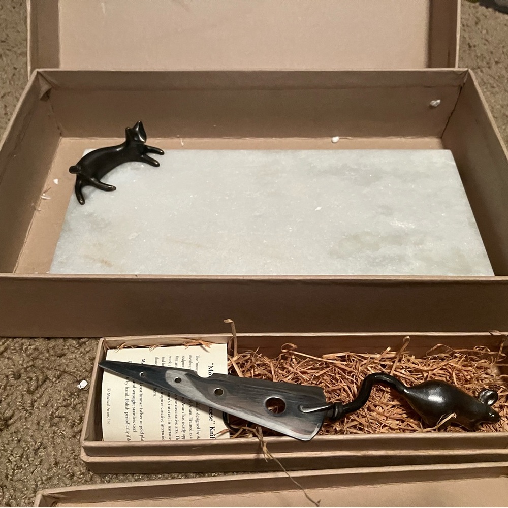 Cat and Mouse Cheese Board